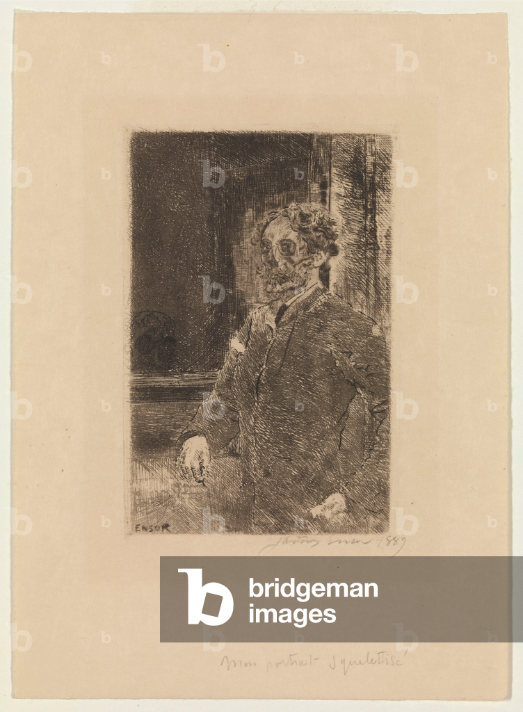 My Portrait as a Skeleton, 1889 (etching)