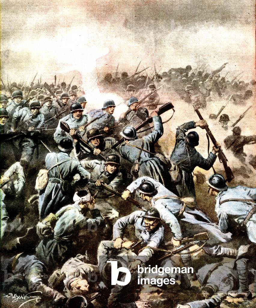 Erster Weltkrieg 1914 1918 Frankreich im Krieg