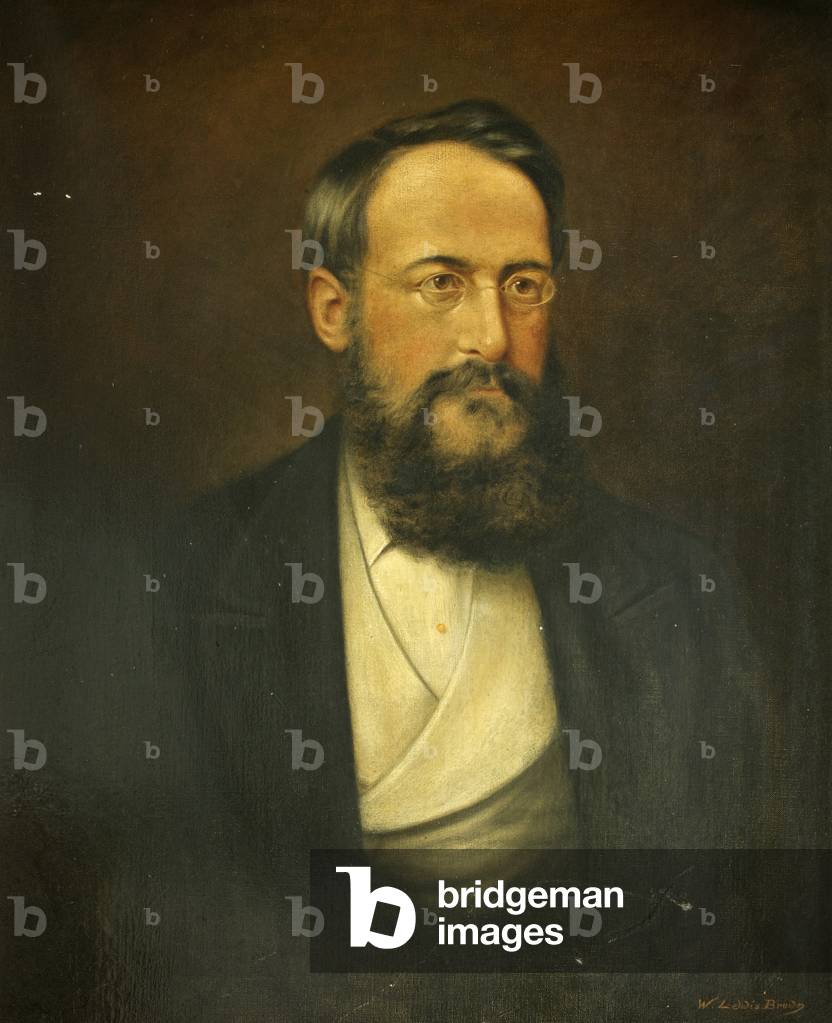 William Blackmore, Founder of the Blackmore Museum (oil on canvas)