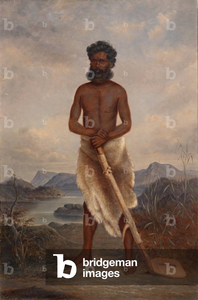 Image de Peinture représentant Australian Man. c.1893 (huile sur toile) 1893 par Antonion Zeno Shindler