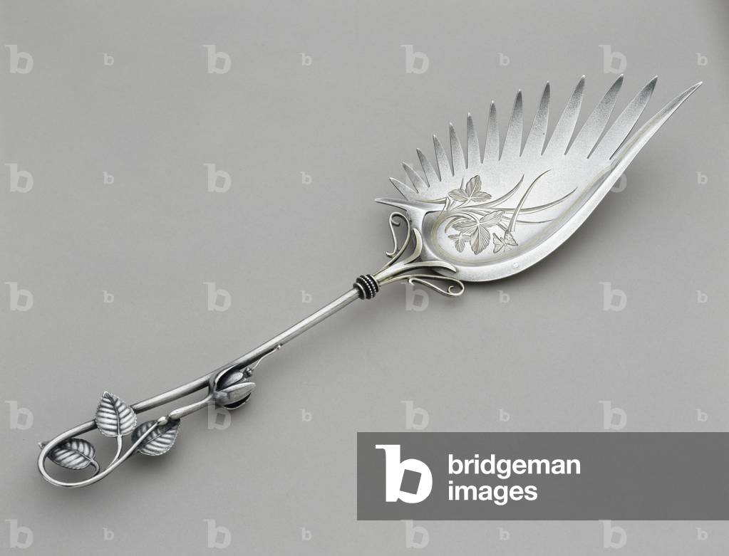 Coltello Maccheroni, 1866-80 (argento)