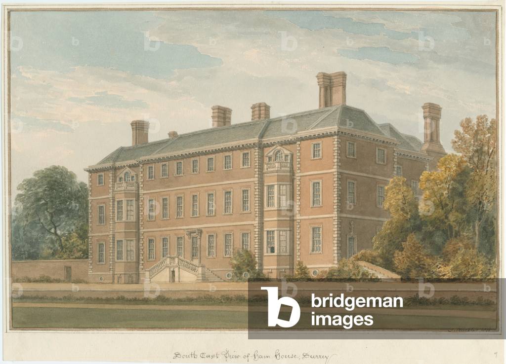 Immagine di Disegno "Surrey - Casa del prosciutto" 1815 di John Buckler