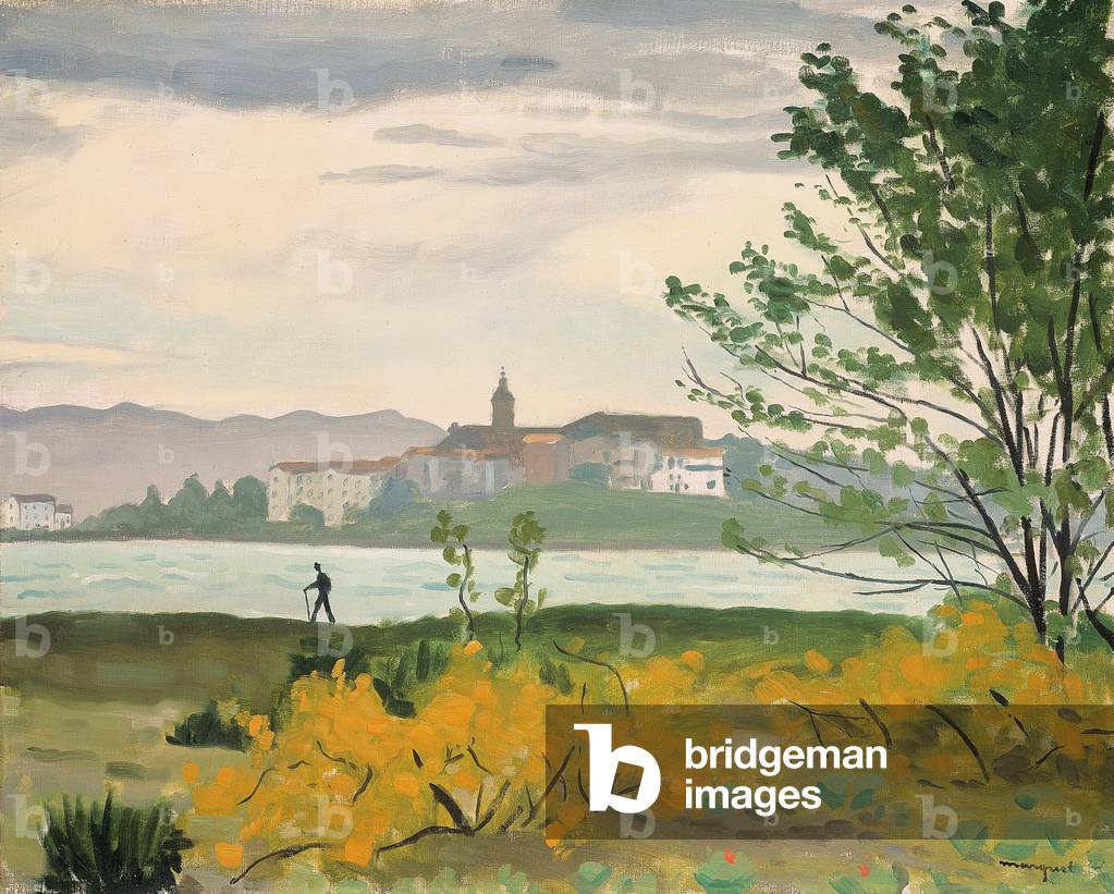 Bild von Gemälde "Fontarabie" 1926 von Albert Marquet