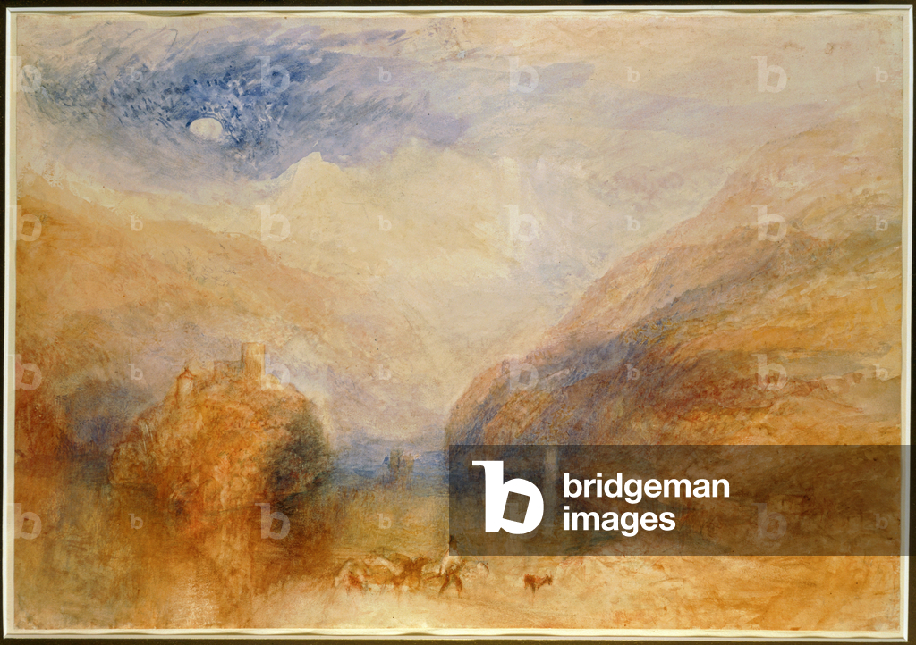 Image de Peinture représentant Lac de Brienz ... (aquarelle sur papier) par Joseph Mallord William Turner