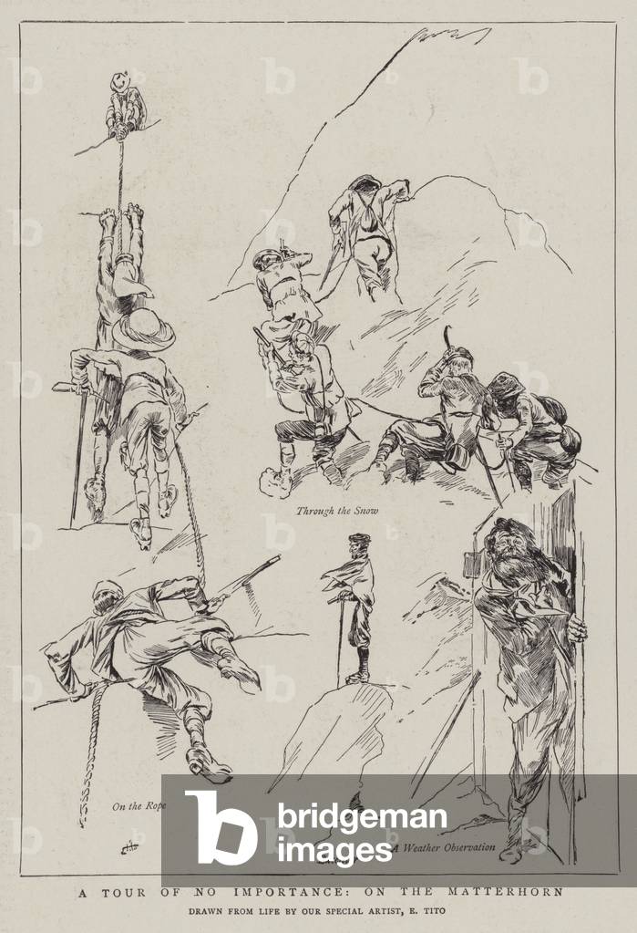 A Tour of No Importance by Ettore Tito, b/w