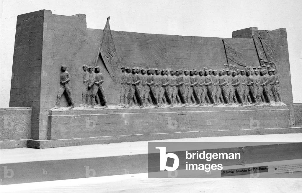Image of Design for the Horst Wessel Memorial by Paul Hinkeldey (b/w