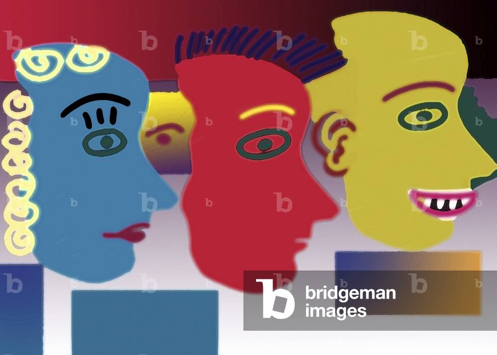 Tre facce, 2008 (computer graphics)