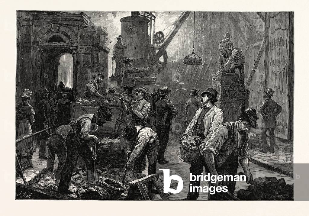 The Last of Temple Bar 1877 Londres