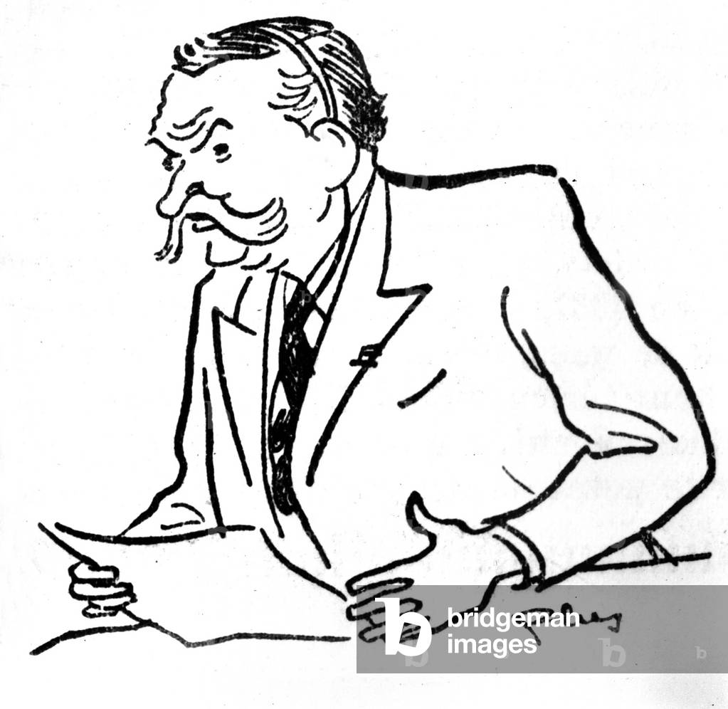 Immagine di Disegno "ritratto di Jules Zirnheld (disegno)" di Unknown Artist, b/w
