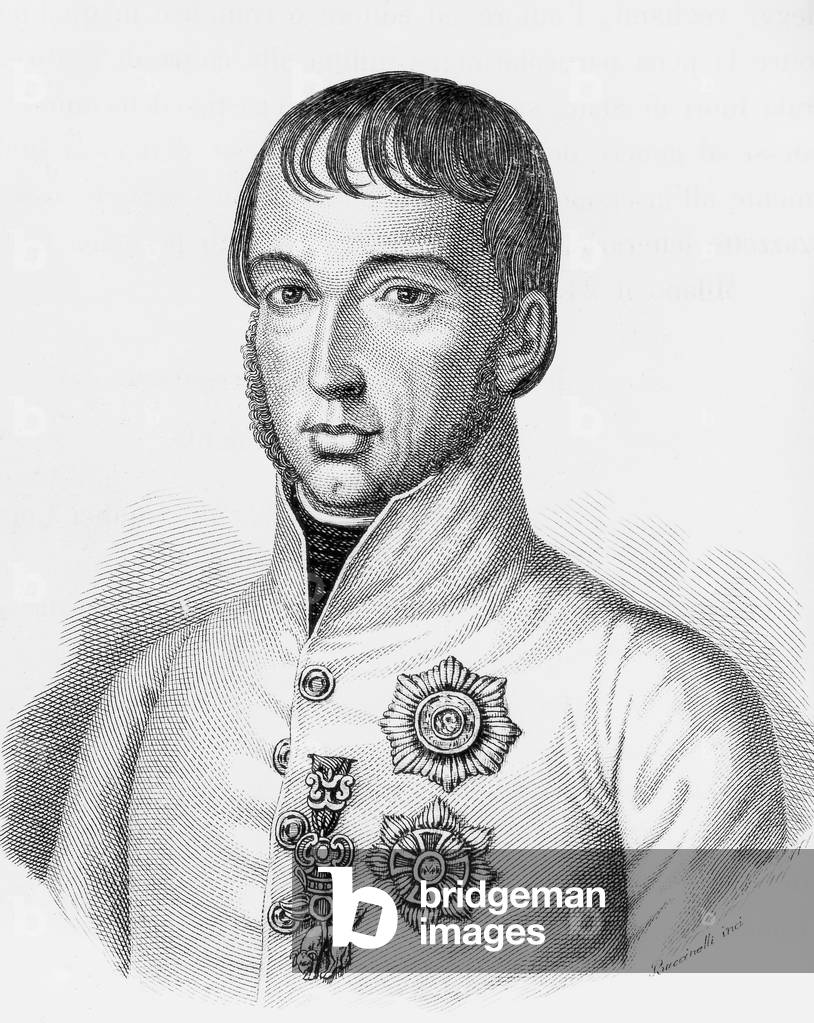 Rainier von Habsburg, Archduke of Austria (17831853), first Viceroy of engraving