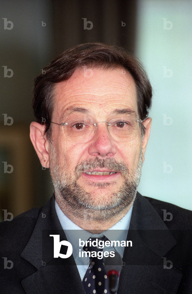 Immagine di Fotografia "Segretario Generale della NATO Javier Solana (Spagna) in visita a Bonn..." 1996
