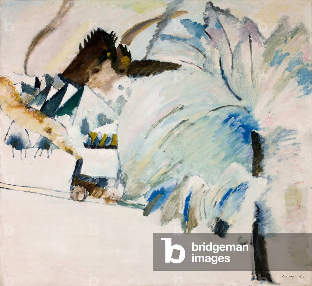 paesaggio invernale 1911 (olio su tela)