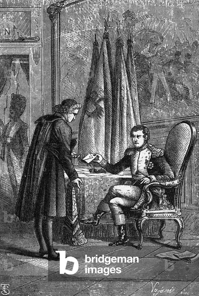 "Konkordat 1801: Napoleon Bonaparte trifft Kardinal Filippa della Martiniana" 1882