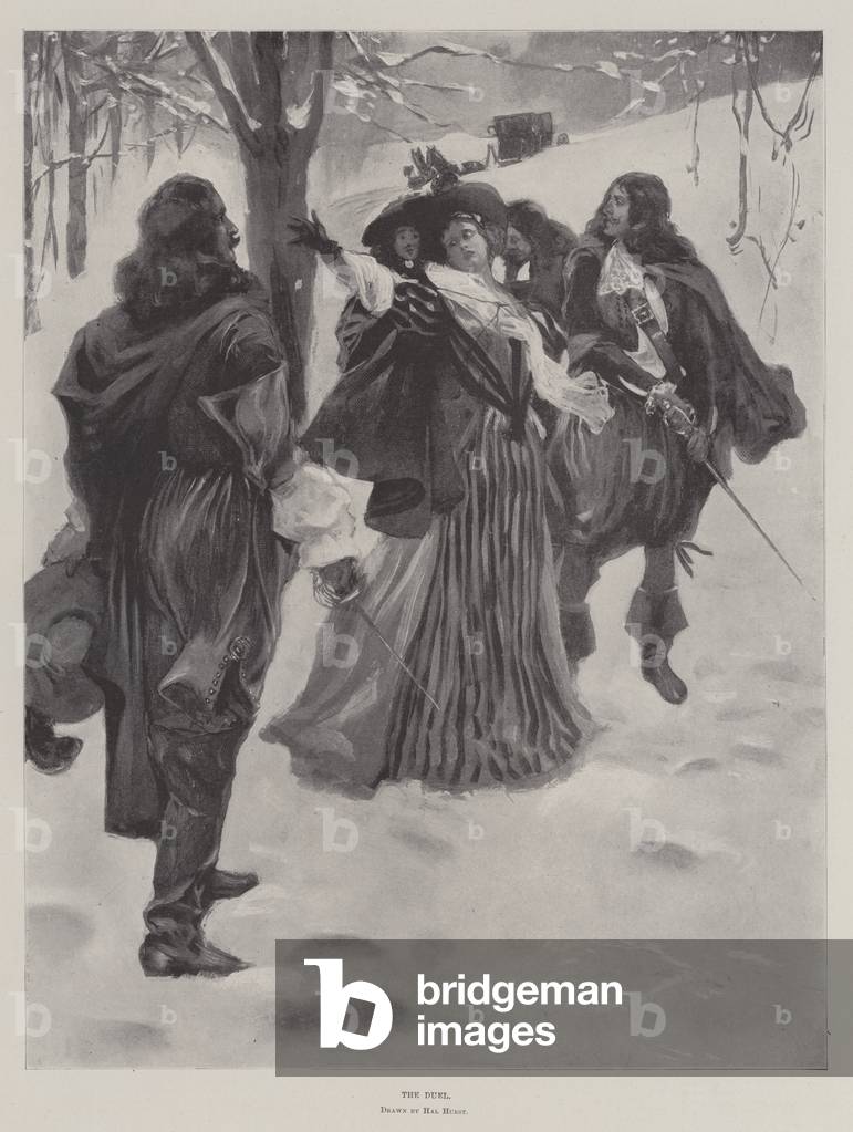 The Duel (litho)