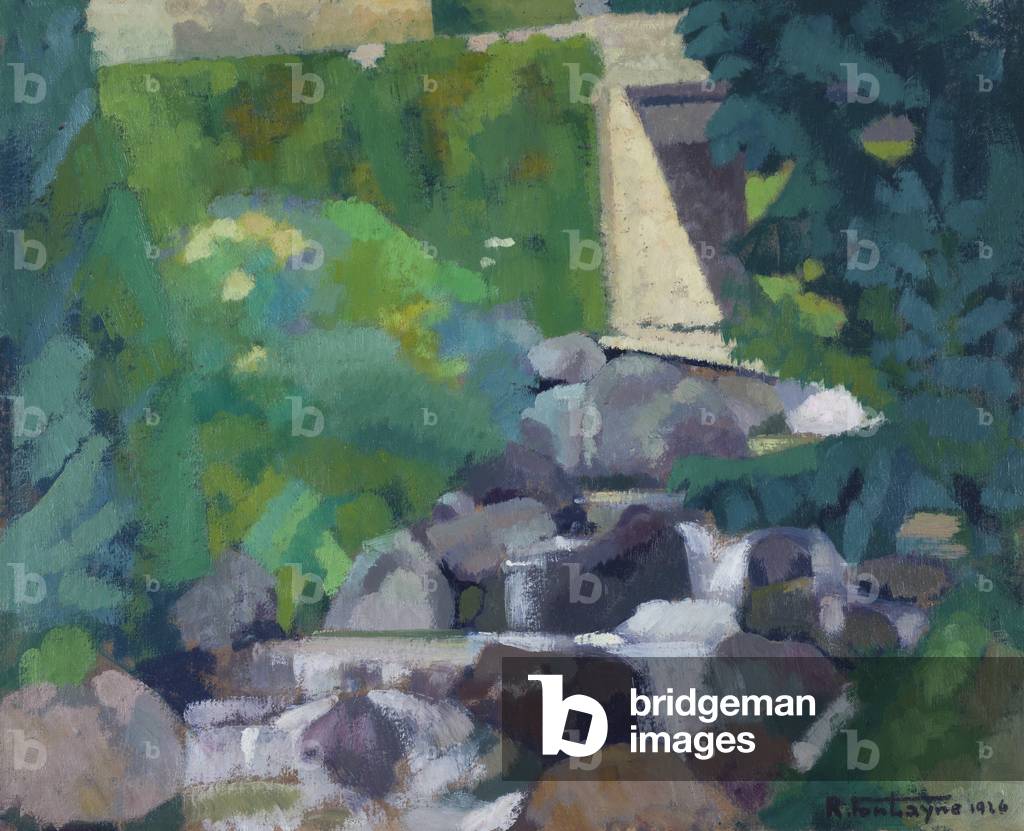 The Gave de Pau, 1926 (oil on cardboard)