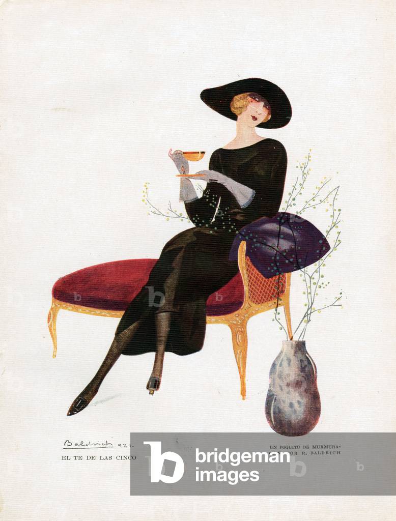Woman Drinking Tea