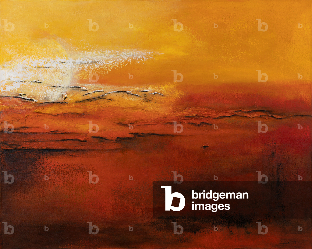 Image of Painting depicting Sunset 2022 by Sandy Iseli