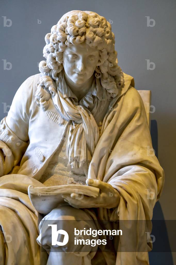 Immagine di Scultura "Jean Racine" 1782 di Louis Simon Boizot