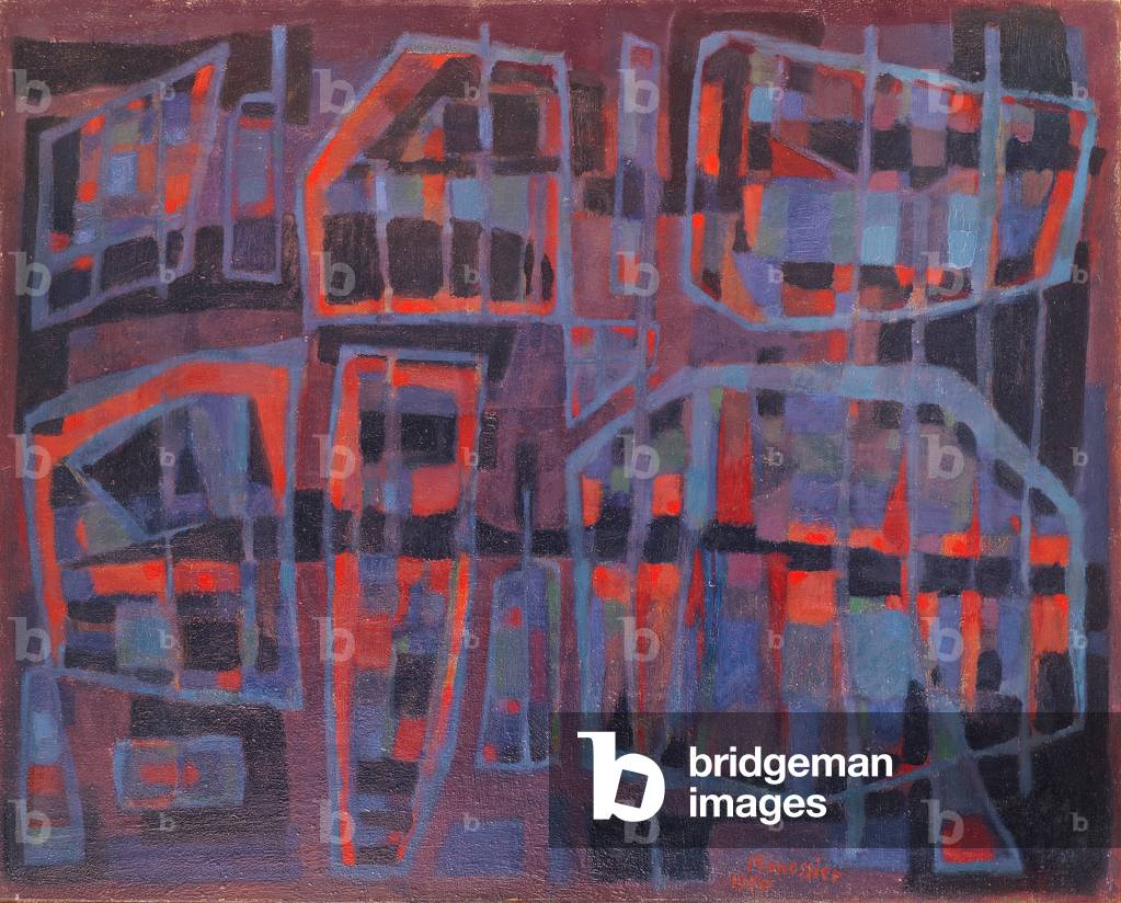 Nocturne, 1950 (oil on canvas)