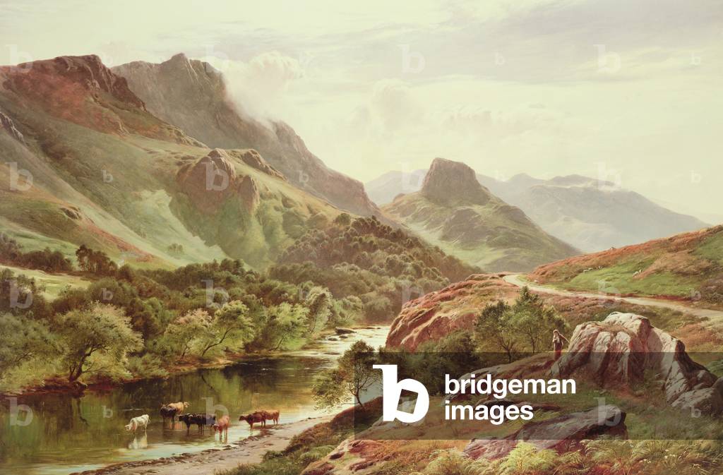 Borrowdale (Öl auf Leinwand)
