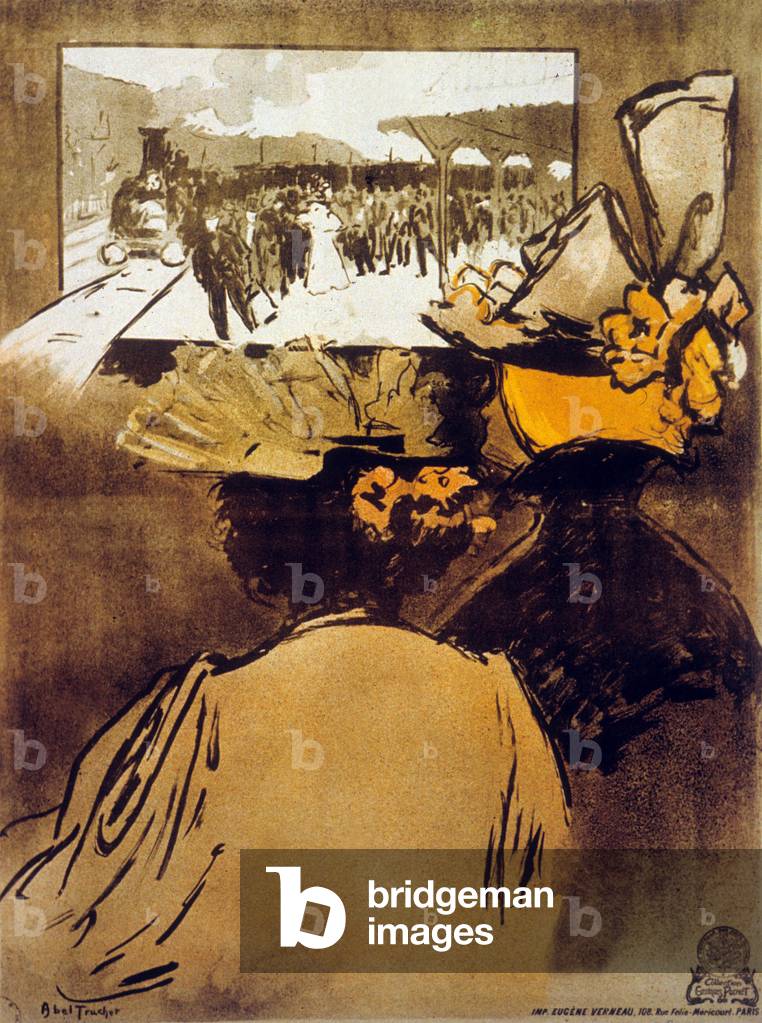 L'arrivee d'un train a La Ciotat (Arrivo di un treno a La Ciotat) di Auguste e Louis Lumiere 1896