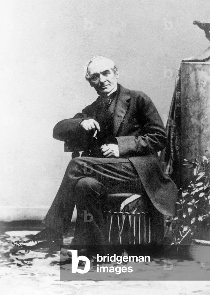 Immagine di Fotografia "Prosper Mérimée" 1850 di French Photographer, b/w