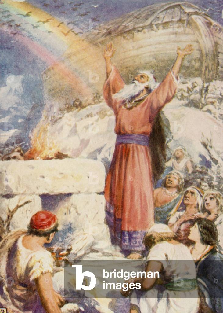 Der Regenbogen (Farbe litho)