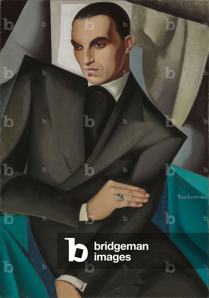 Immagine di Dipinto "Ritratto del marchese Sommi" 1925 di Tamara De Lempicka