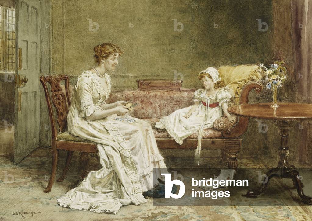 Image de Dessin représentant Malade Imaginaire par George Goodwin Kilburne