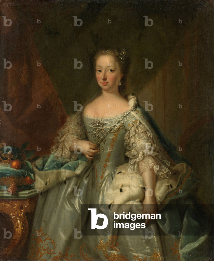 Ritratto di Anna di Hannover, 1753 (olio su tela)