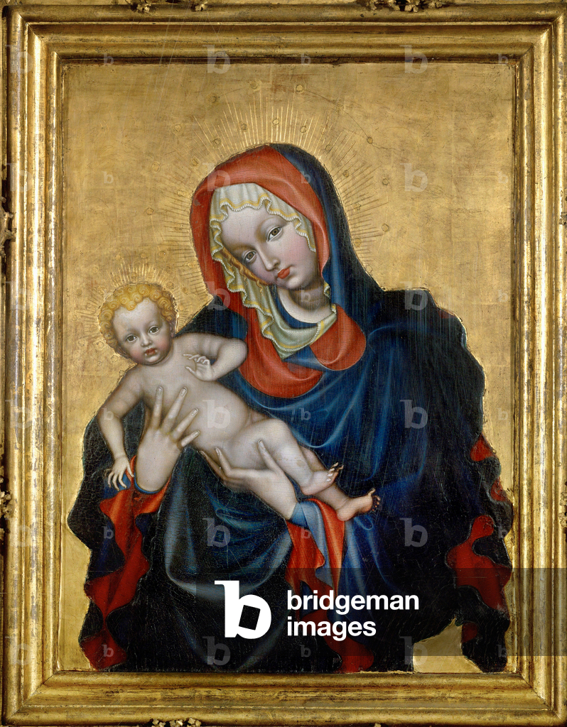 Madonna con Bambino (tempera su legno)