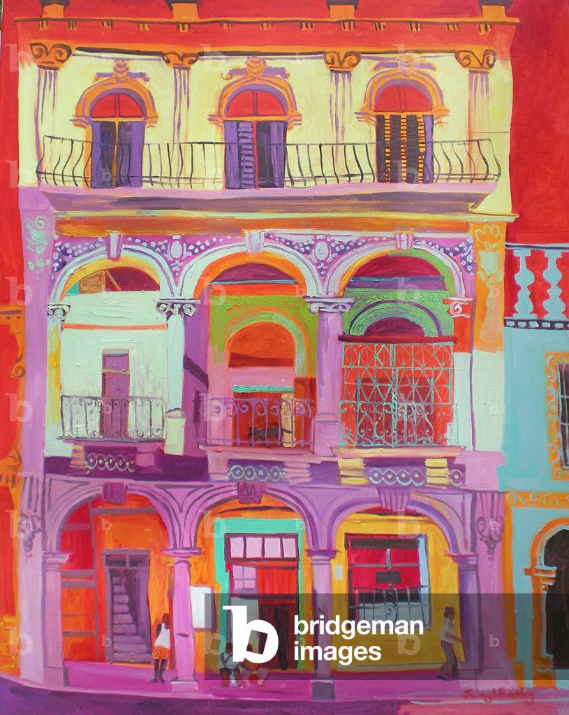 Bild von Gemälde "Herrliches Havanna" von Jenny Wheatley