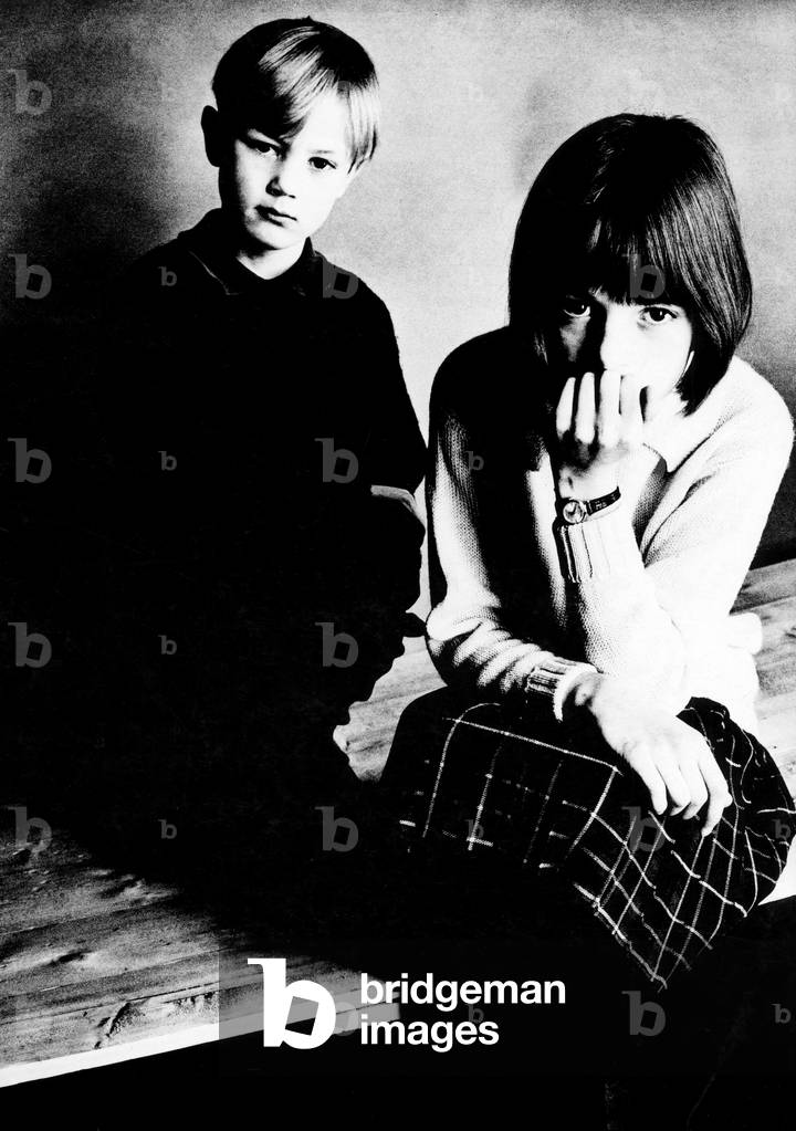Fratelli Michael e Rebecca Cole @Studio Five, anni '60 (foto in b/n)