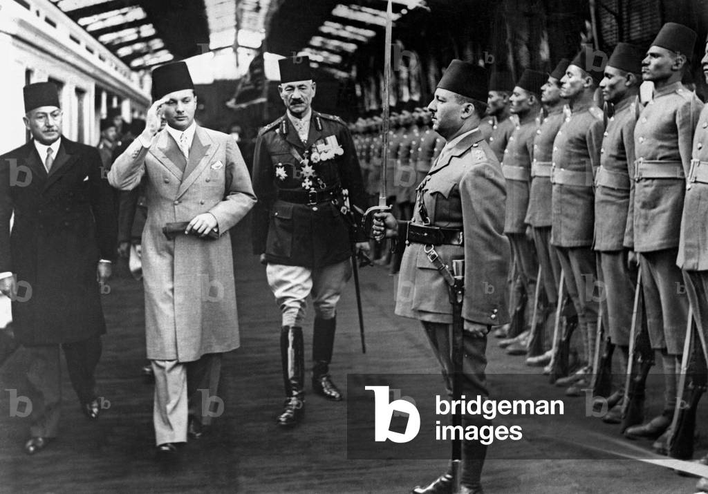 Immagine di Fotografia "Principe Farouk d'Egitto" 1936, b/w
