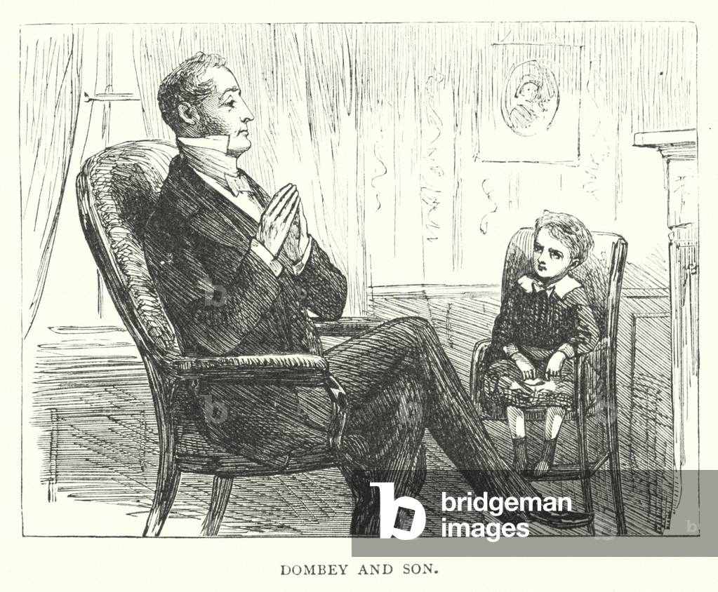 Dombey And Son (engraving) by English Artist