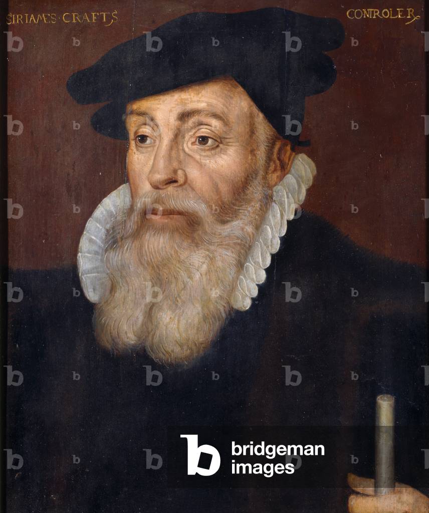 Immagine di Dipinto "Signore james podere (c. 1518 -1590)" di English School