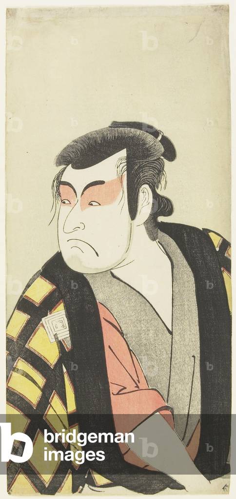 "(Attore in «Beni guma» Trucco)", 18th-19th Secolo di Katsukawa Shunsho