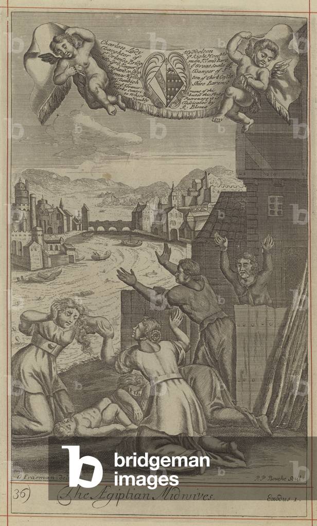 Le ostetriche egiptiane (incisione)