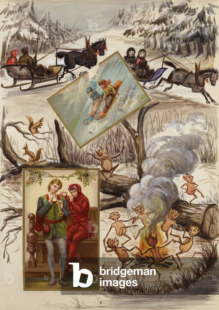 Pagina da scrapbook tardo vittoriano (multimedia)