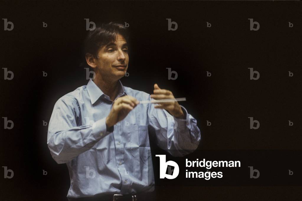 Image of Photography depicting Michael Tilson Thomas 1991 by Marcello Mencarini