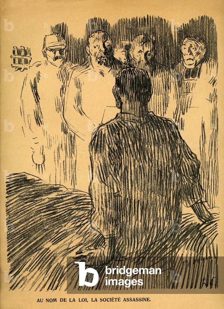 In nome della legge, la società assassinata, 1907 (illustrazione)
