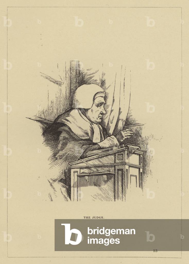 London People, A Westminster: Il giudice (incisione)