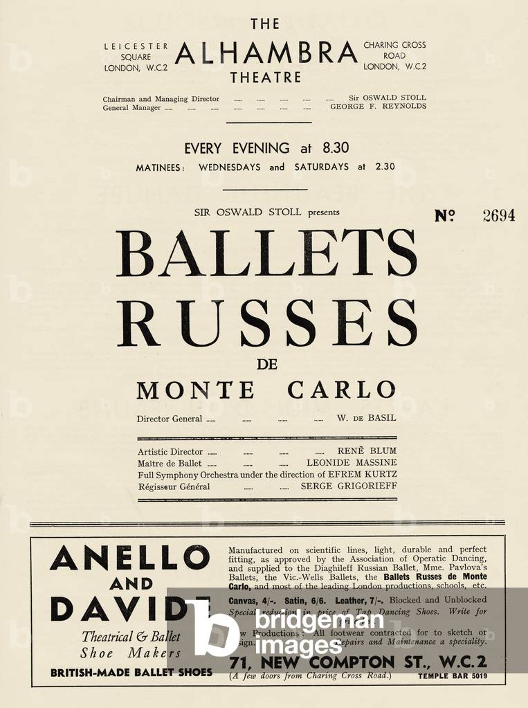 Balletti Russes de Monte Carlo -