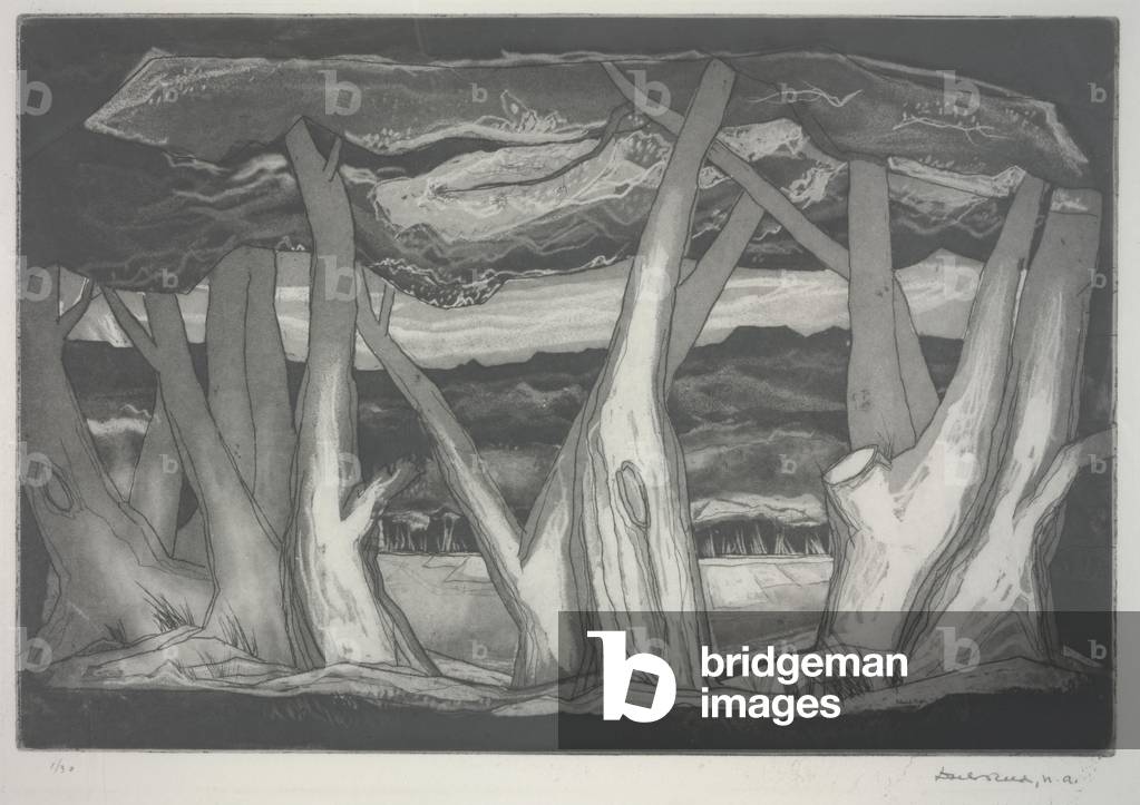 Willows at Ledoux c.1970 by Doel Reed