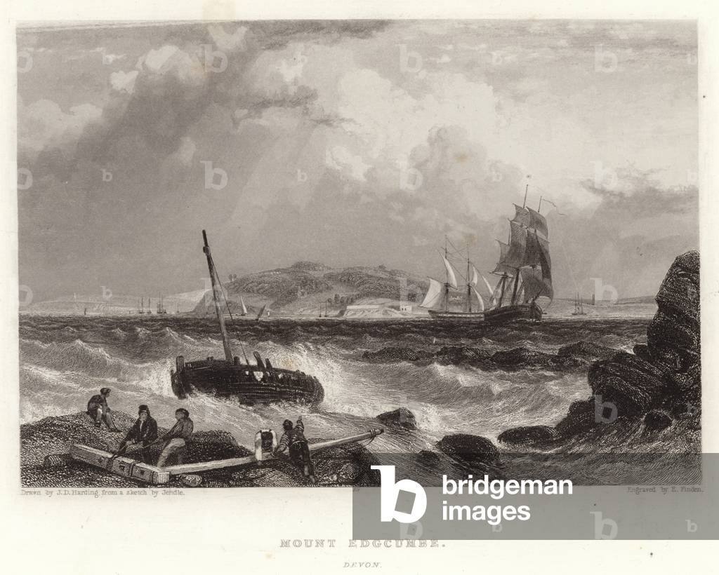 Mount Edgcumbe by James Duffield Harding