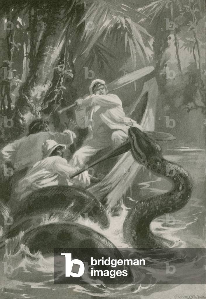 Der Schlangenhund (litho)