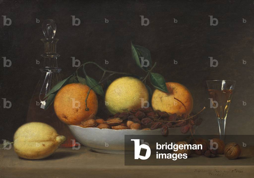 A Dessert by Raphaelle Peale