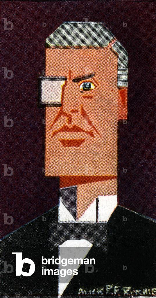 Austen Chamberlain, 1926 (Farbe litho)