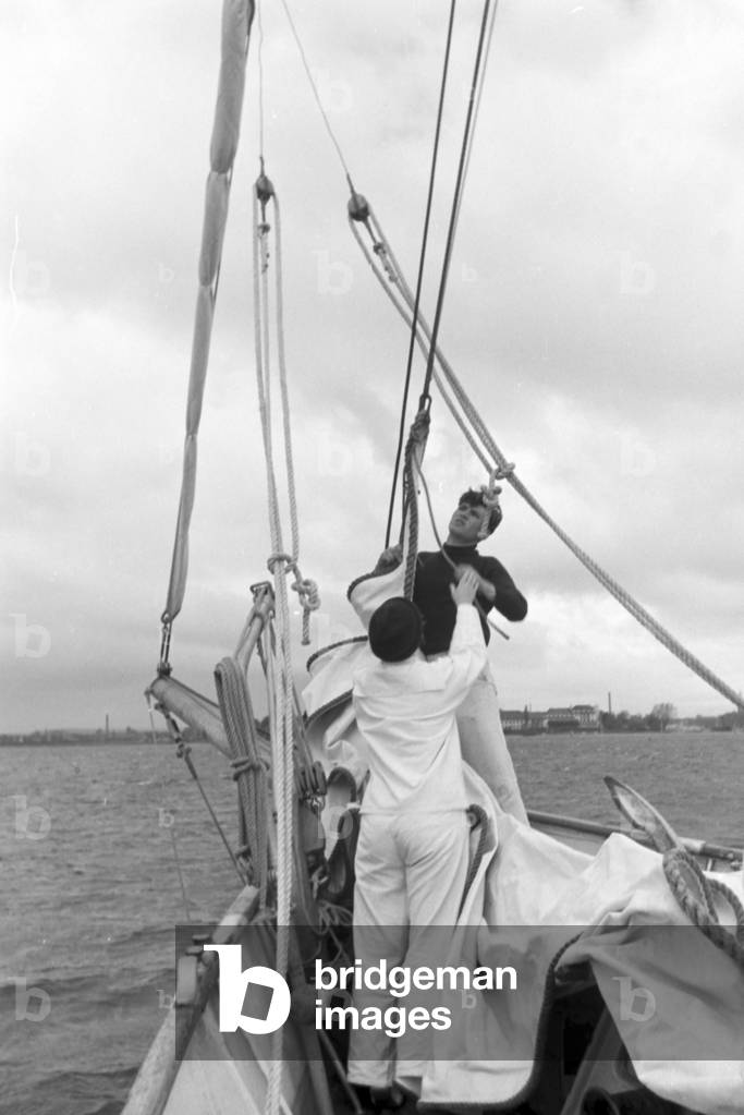 Immagine di Fotografia "Un viaggio a vela", b/w
