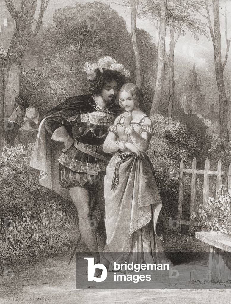 "Faust e Gretchen. Faust e Margarita." di Jules David